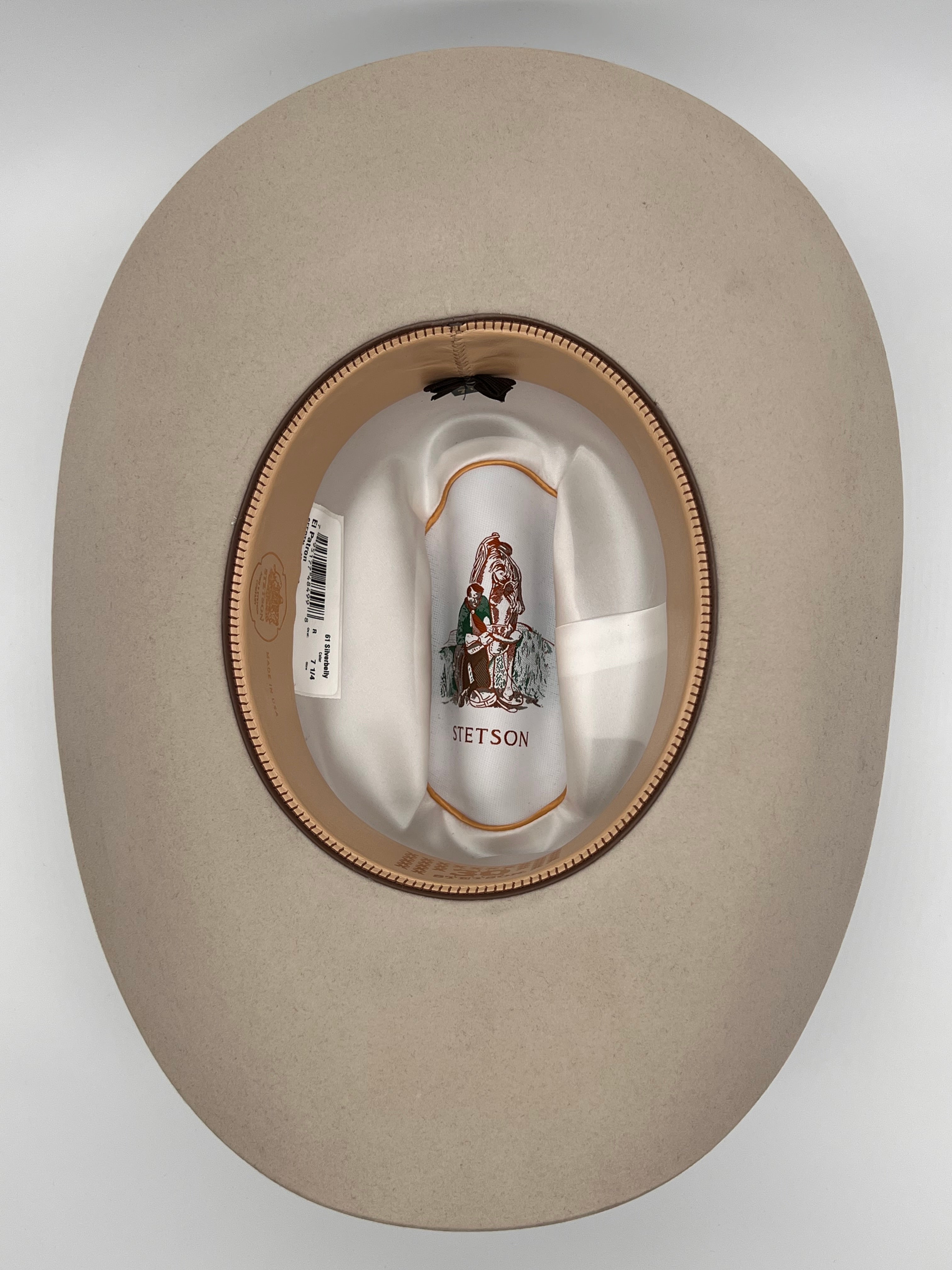 Stetson El Patron 30x Beaver Silverbelly Hat 6 3/4 54 FullSizeRender_f3f90be8-1a40-  main image 2